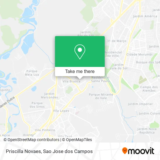 Priscilla Novaes map