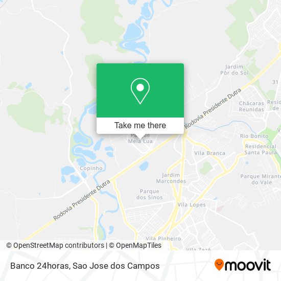 Banco 24horas map