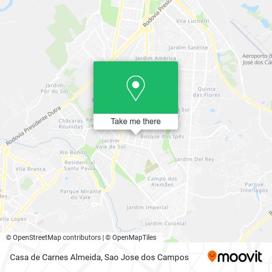 Casa de Carnes Almeida map