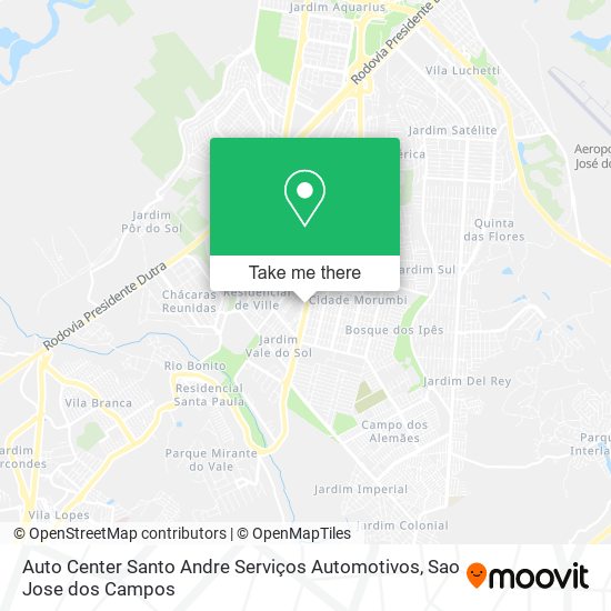 Auto Center Santo Andre Serviços Automotivos map