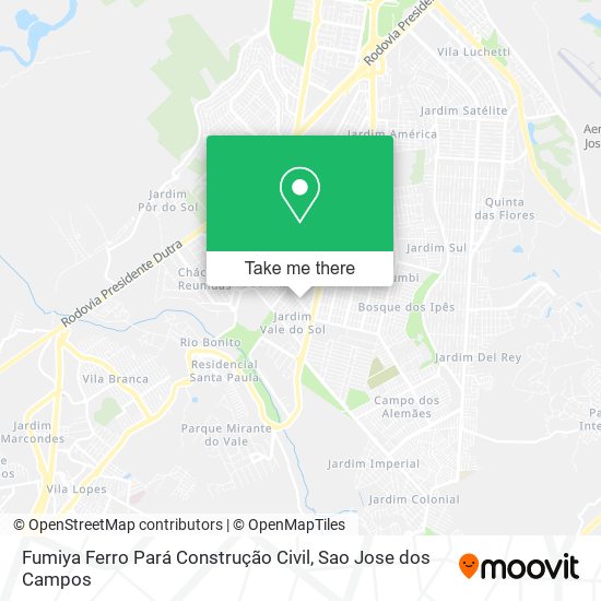 Mapa Fumiya Ferro Pará Construção Civil