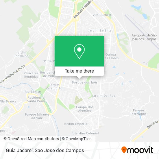 Guia Jacareí map