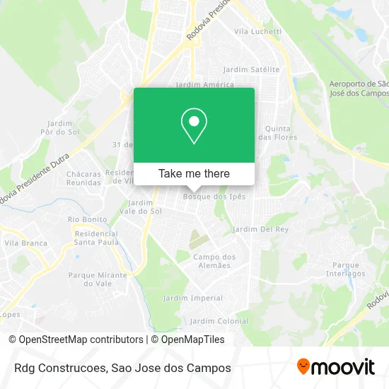 Rdg Construcoes map