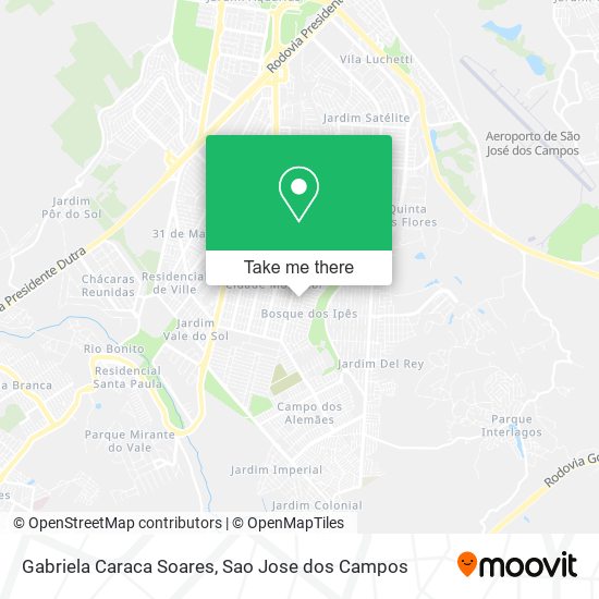 Gabriela Caraca Soares map