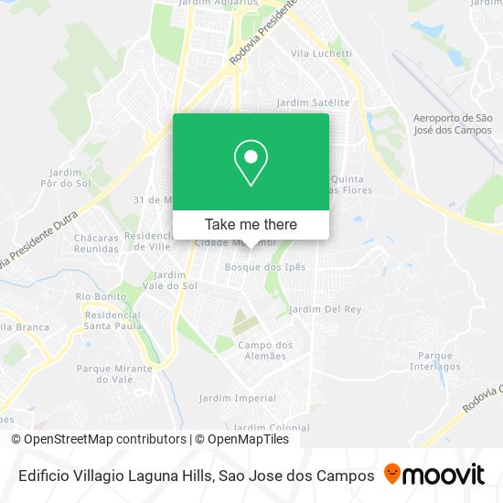 Edificio Villagio Laguna Hills map