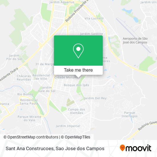 Sant Ana Construcoes map