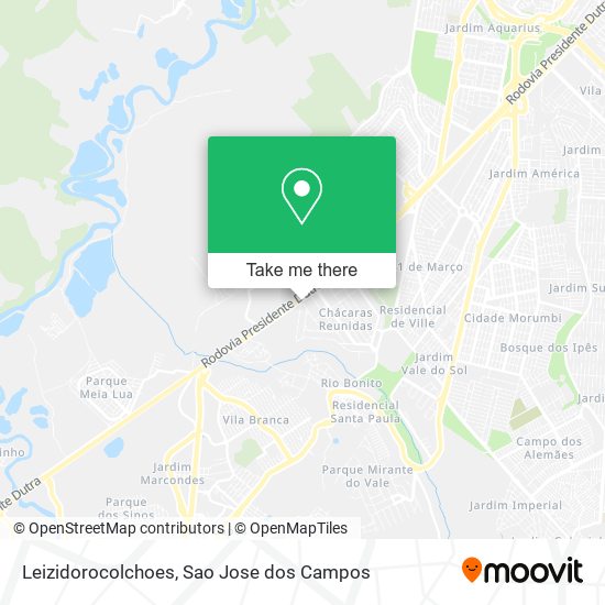 Leizidorocolchoes map
