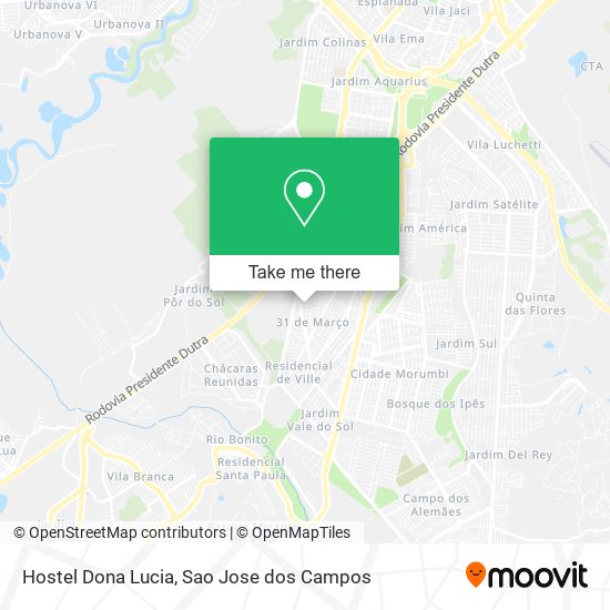 Hostel Dona Lucia map