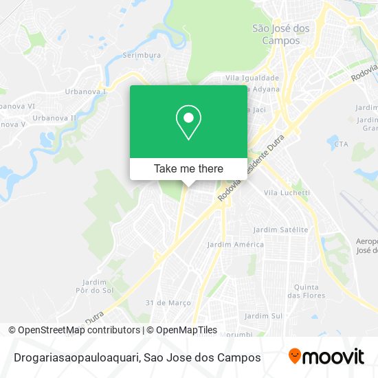 Drogariasaopauloaquari map