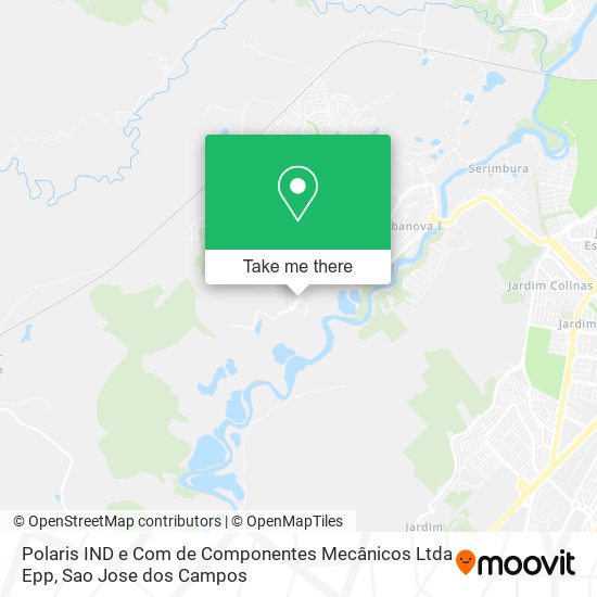 Polaris IND e Com de Componentes Mecânicos Ltda Epp map
