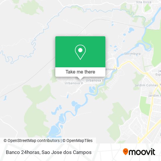Banco 24horas map