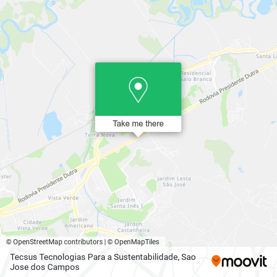 Tecsus Tecnologias Para a Sustentabilidade map