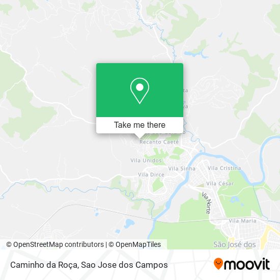 Caminho da Roça map