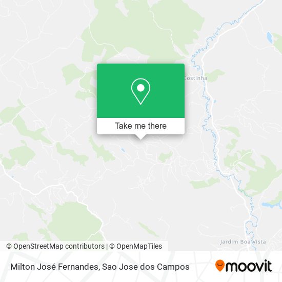 Milton José Fernandes map