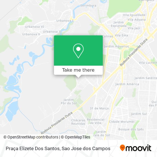Praça Elizete Dos Santos map