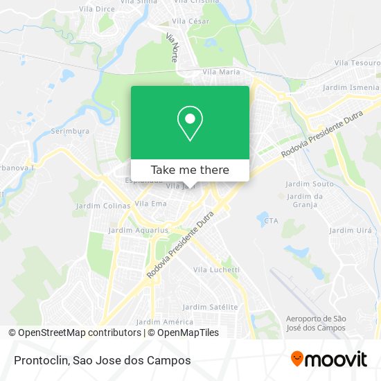 Prontoclin map