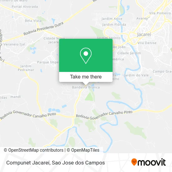 Compunet Jacareí map
