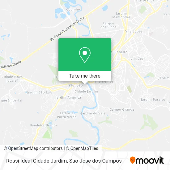 Rossi Ideal Cidade Jardim map