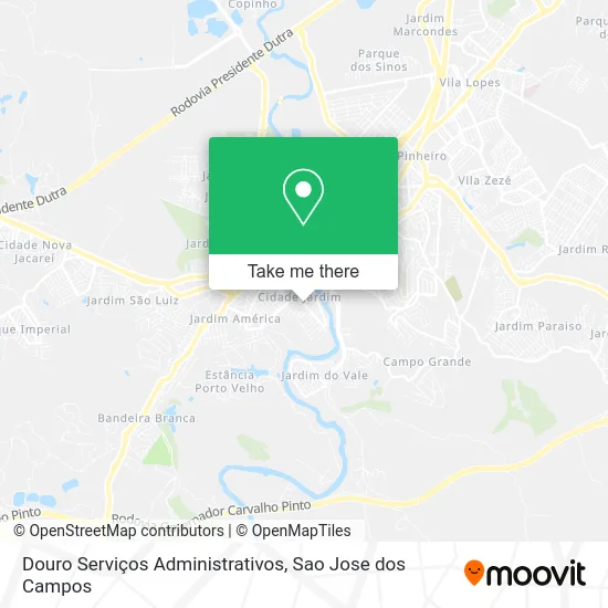 Douro Serviços Administrativos map