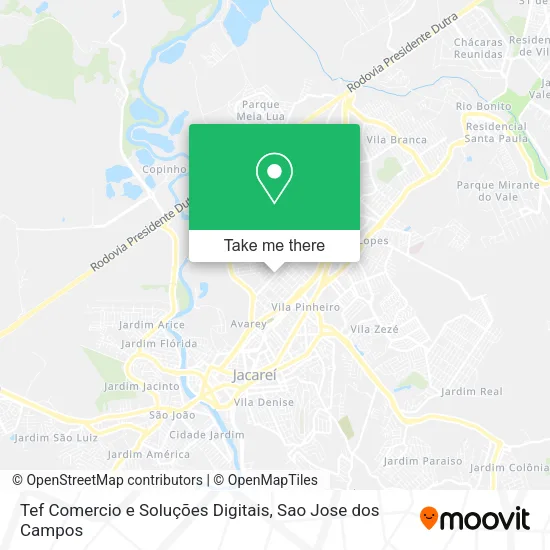 Tef Comercio e Soluções Digitais map