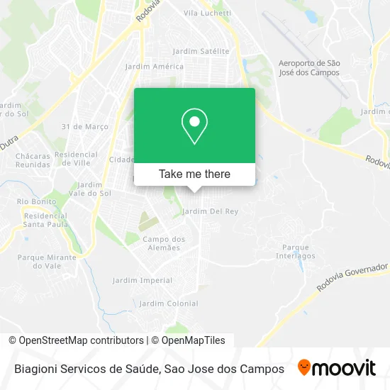 Biagioni Servicos de Saúde map