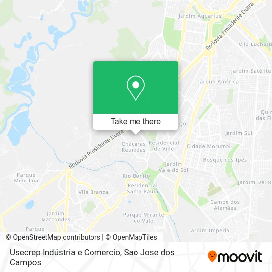 Usecrep Indústria e Comercio map