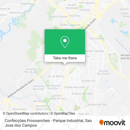 Confecções Frossanches - Parque Industrial map