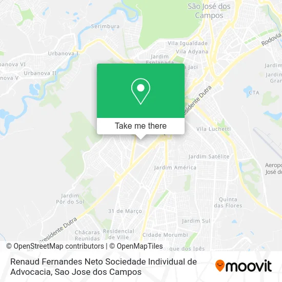 Renaud Fernandes Neto Sociedade Individual de Advocacia map