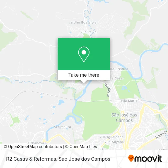 R2 Casas & Reformas map