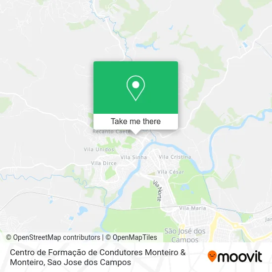 Centro de Formação de Condutores Monteiro & Monteiro map