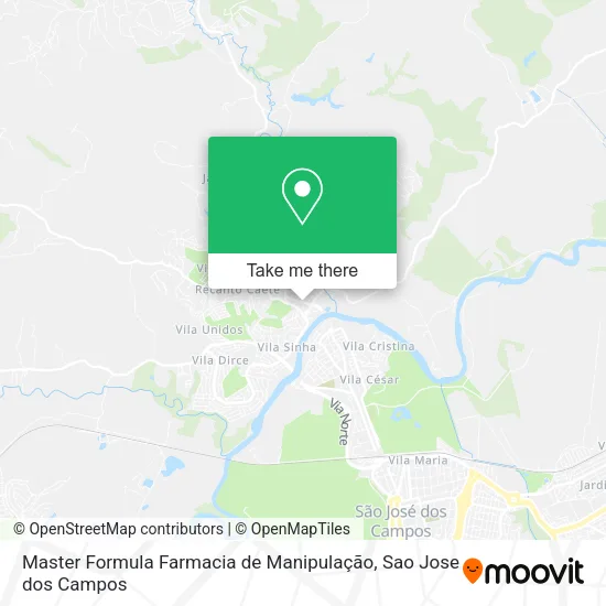 Master Formula Farmacia de Manipulação map