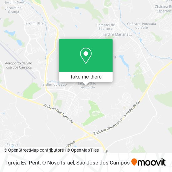 Igreja Ev. Pent. O Novo Israel map