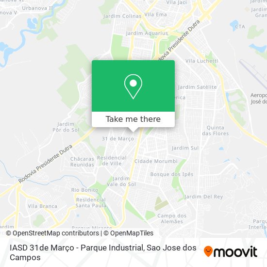 IASD 31de Março - Parque Industrial map