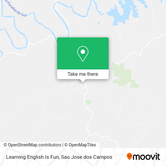 Learning English Is Fun map