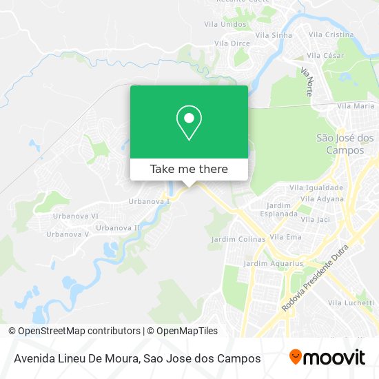 Avenida Lineu De Moura map