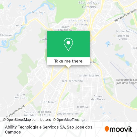Ability Tecnologia e Serviços SA map