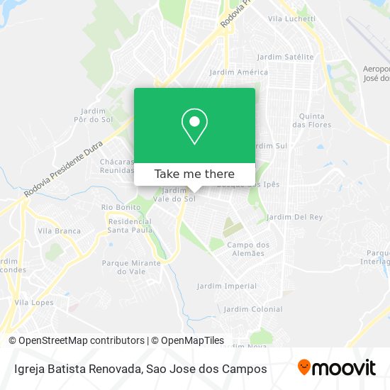 Igreja Batista Renovada map