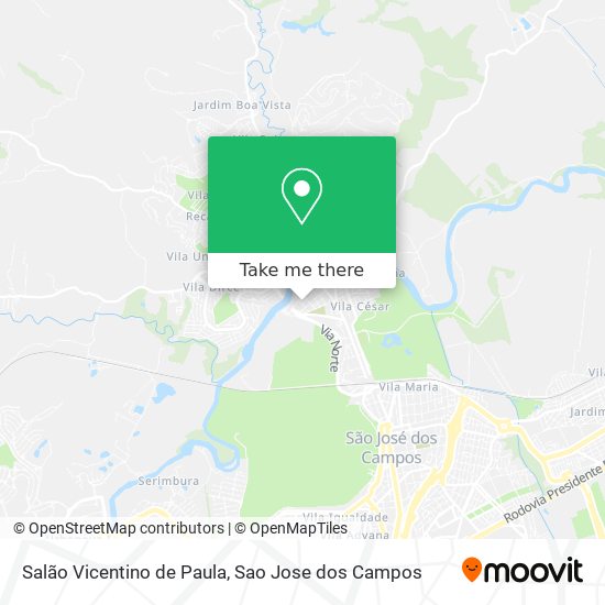 Salão Vicentino de Paula map