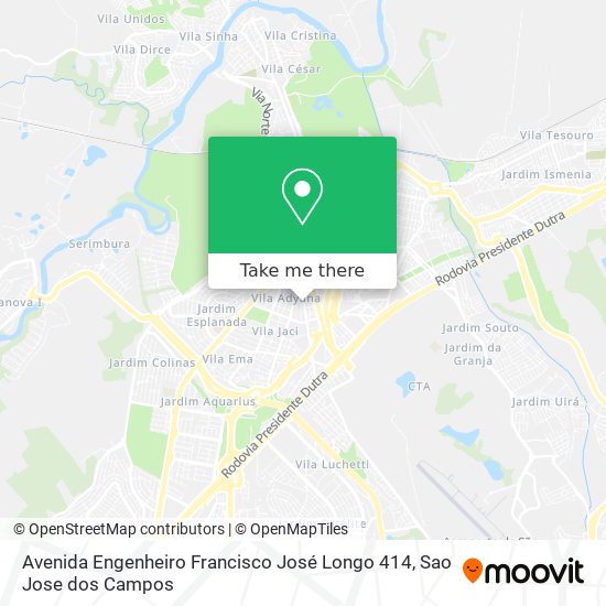 Avenida Engenheiro Francisco José Longo 414 map