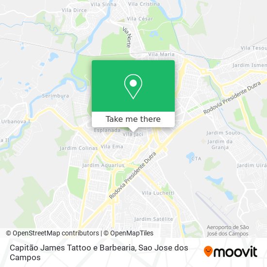 Capitão James Tattoo e Barbearia map
