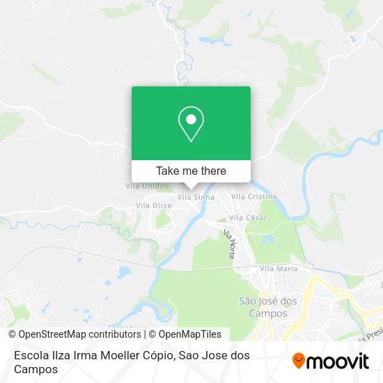 Escola Ilza Irma Moeller Cópio map