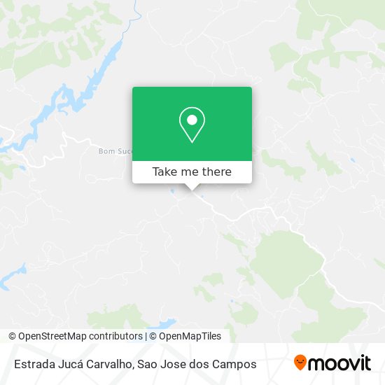 Mapa Estrada Jucá Carvalho