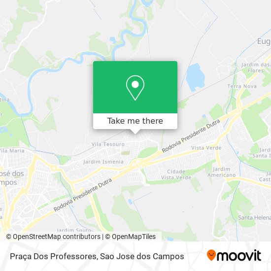 Praça Dos Professores map