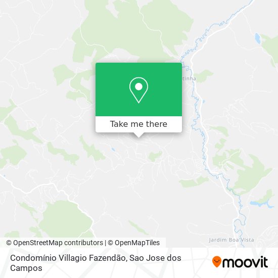 Condomínio Villagio Fazendão map