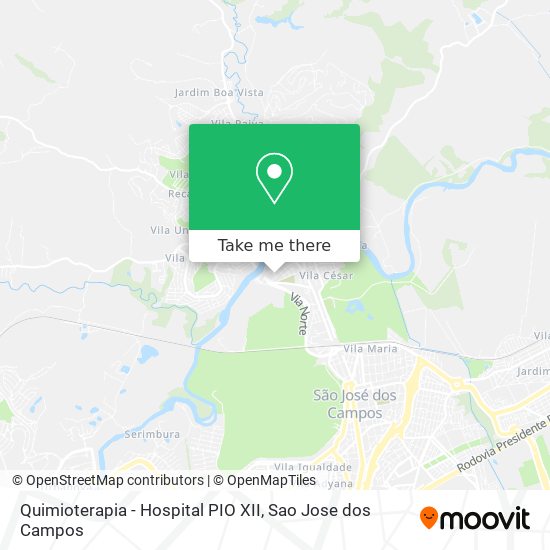 Mapa Quimioterapia - Hospital PIO XII