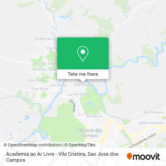 Academia ao Ar Livre - Vila Cristina map