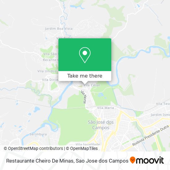 Restaurante Cheiro De Minas map