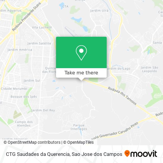 CTG Saudades da Querencia map