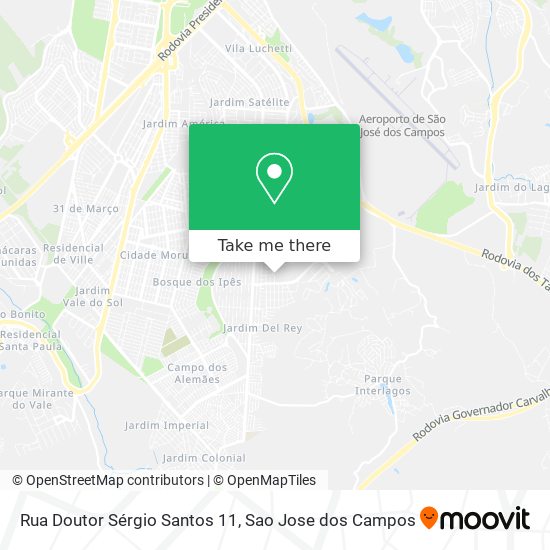 Rua Doutor Sérgio Santos 11 map