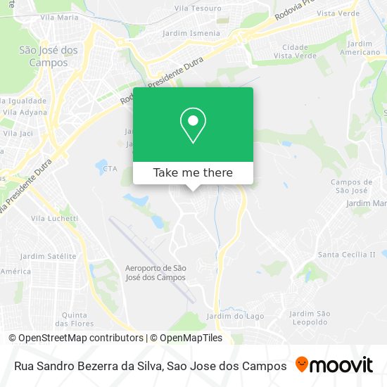 Rua Sandro Bezerra da Silva map